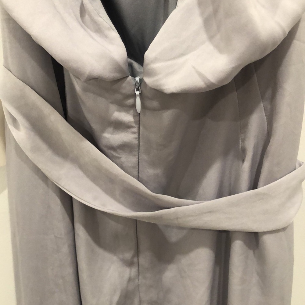 Lulu’s NWT Dance With You Light Grey Jumpsuit 🔥 Highly rated and sold out! - Picture 9 of 12
